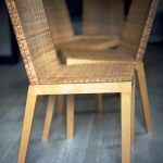 pintos medinės kėdės